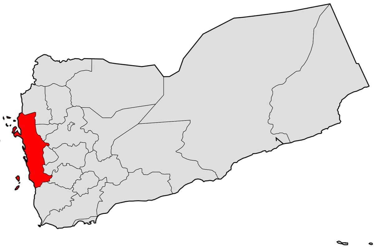 Wilayah Hodeidah, Yaman.