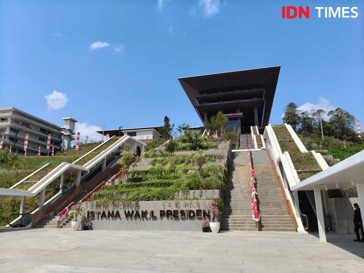 10 Potret Istana Wapres di IKN, Megah dan Estetik di Atas Bukit