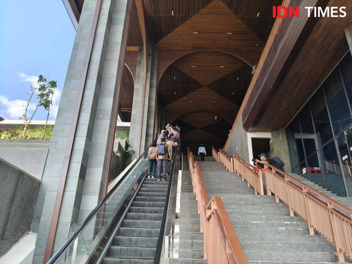 Potret bagian dalam Istana Wakil Presiden di IKN, Kalimantan Timur