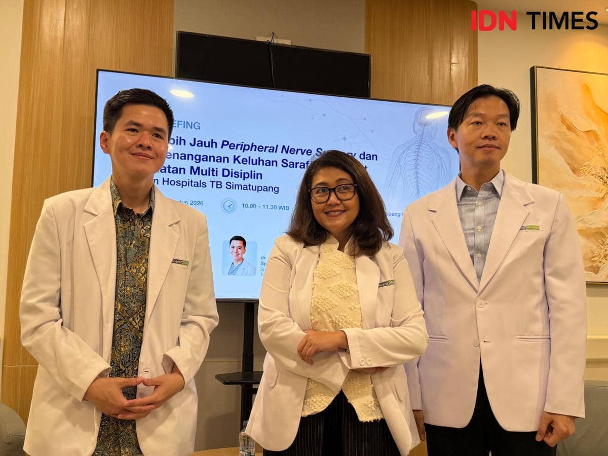 Media briefing “Kenal Lebih Jauh Peripheral Nerve Surgery dan Upaya Penanganan Keluhan Saraf Tepi Lewat Pendekatan Multi Disiplin” di Jakarta, pada Rabu (19/08/2026). (IDN Times/Misrohatun)