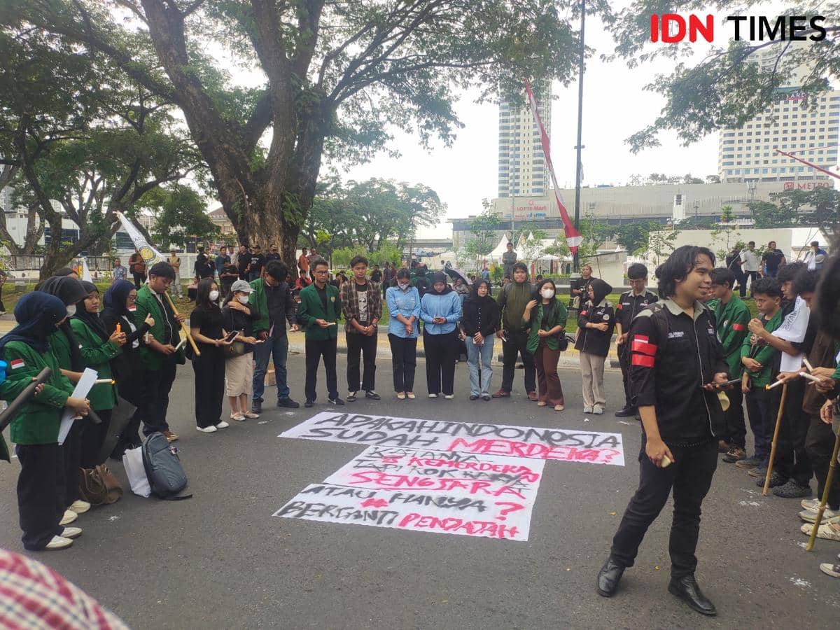 Mahasiswa USU Soroti Ketimpangan dan Penanganan Bencana di Sumatra