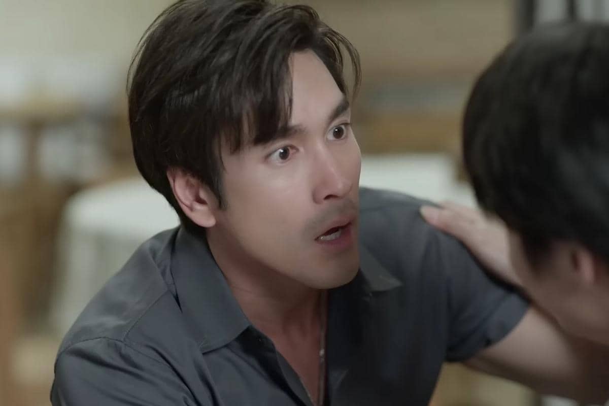 Cuplikan adegan dalam drama Thailand Brothers dari Ch3 Thailand yang menggambarkan suasana cerita para tokohnya.