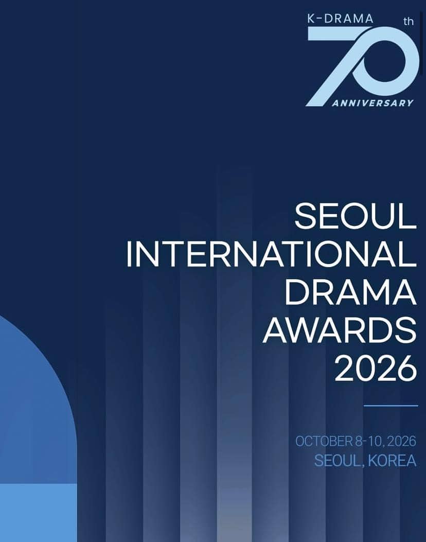 Materi promosi bertuliskan Seoul Drama Awards 2026 yang dibagikan melalui akun Instagram Seoul Drama Awards.