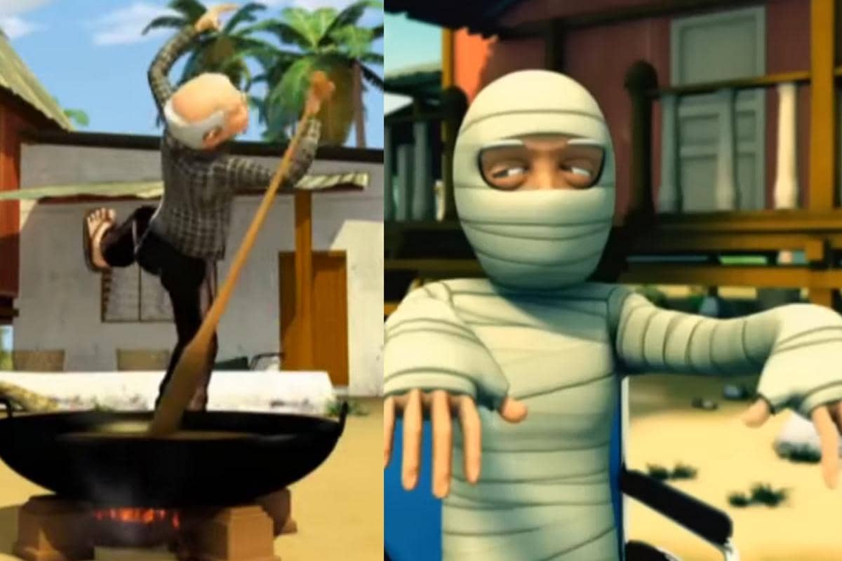 cuplikan Upin & Ipin episode Esok Raya dan Hari Raya