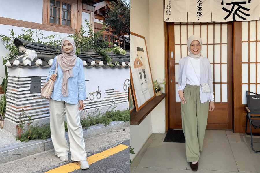 7 Ide Padu Padan Hijab Minimalis untuk Hari Pertama Kuliah, Manis!