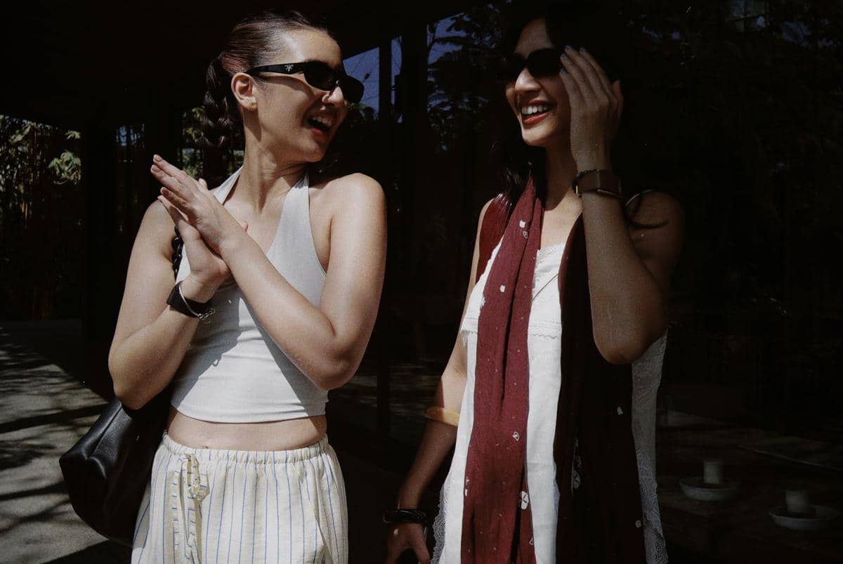 Fita Anggriani dan Sheila Dara liburan di Ubud Bali