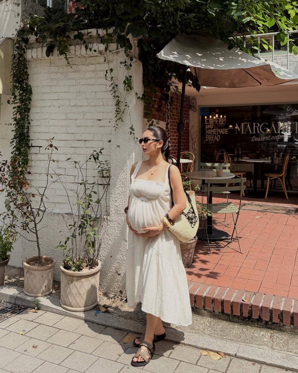 Debi Sagita babymoon di Korea Selatan