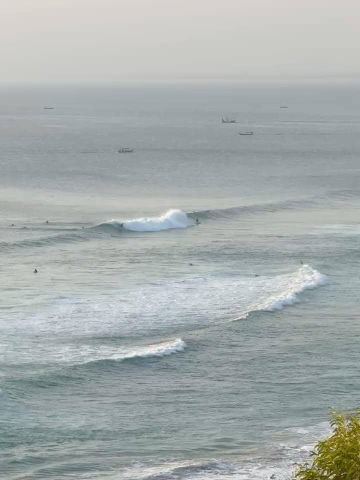 Amanda Rawles saat liburan di Bali
