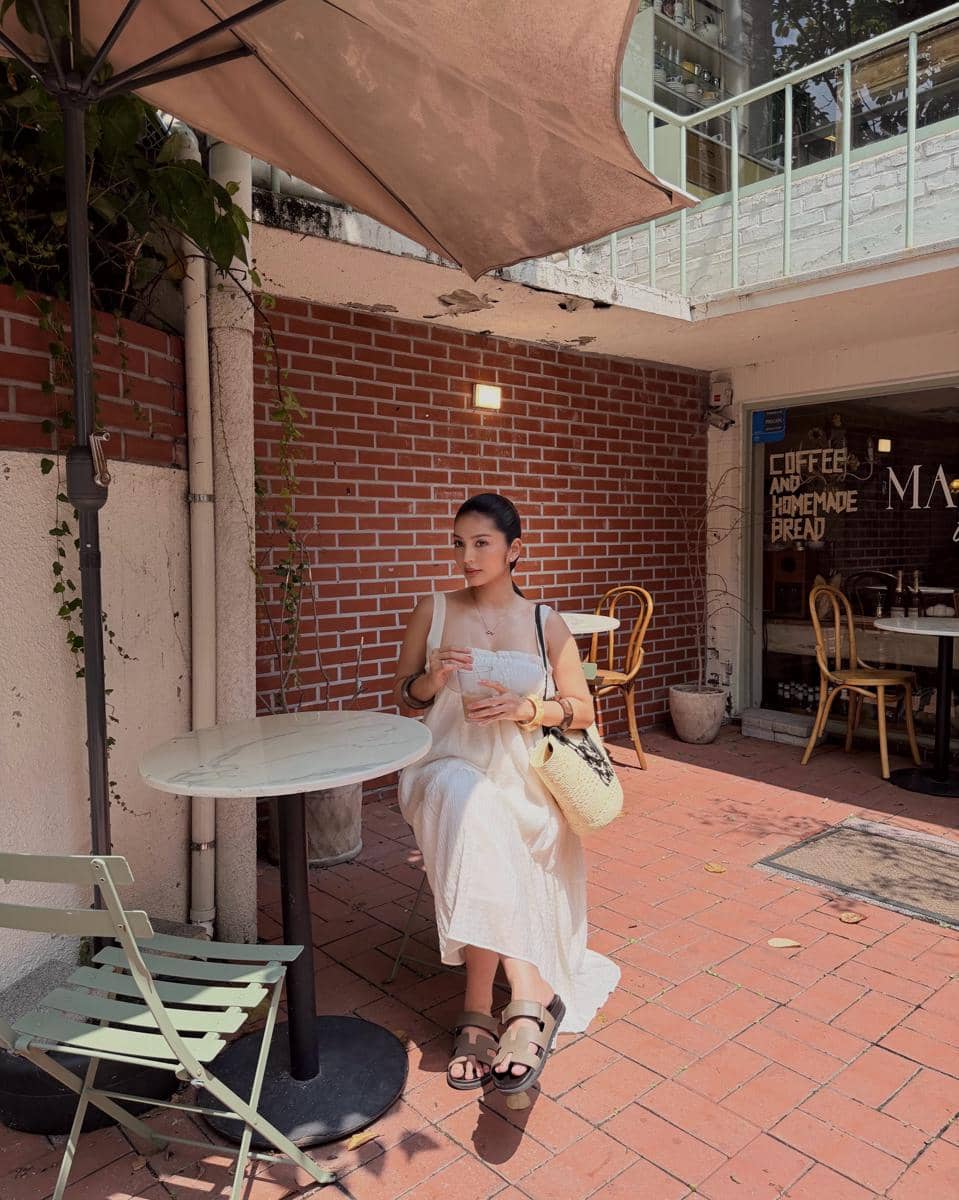 Debi Sagita babymoon di Korea Selatan
