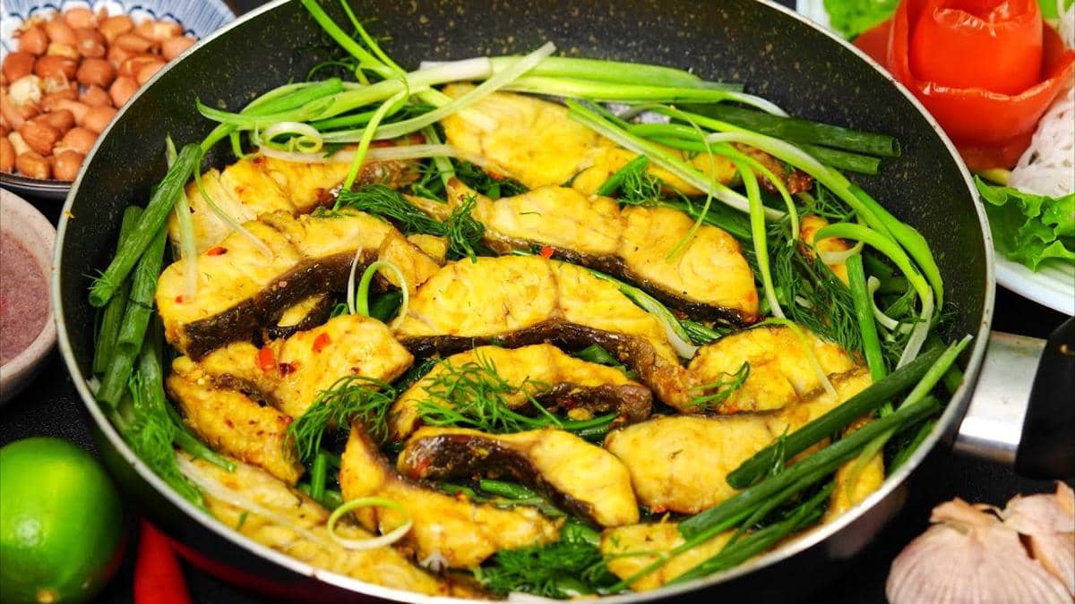 Resep Cha Ca La Vong, Ikan Panggang Kunyit Khas Hanoi yang Gurih dan Aromatik