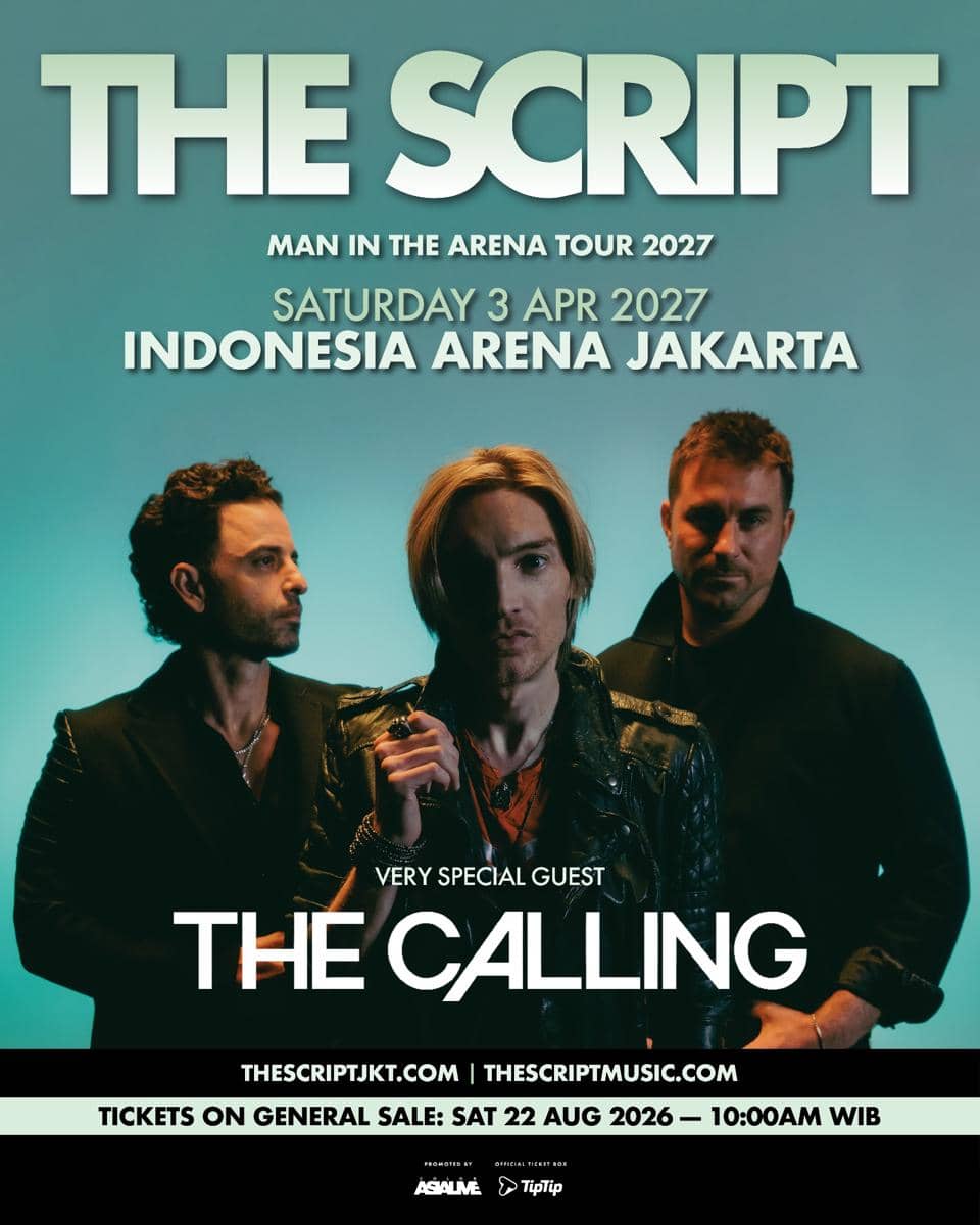 Harga tiket konser The Script di Indonesia