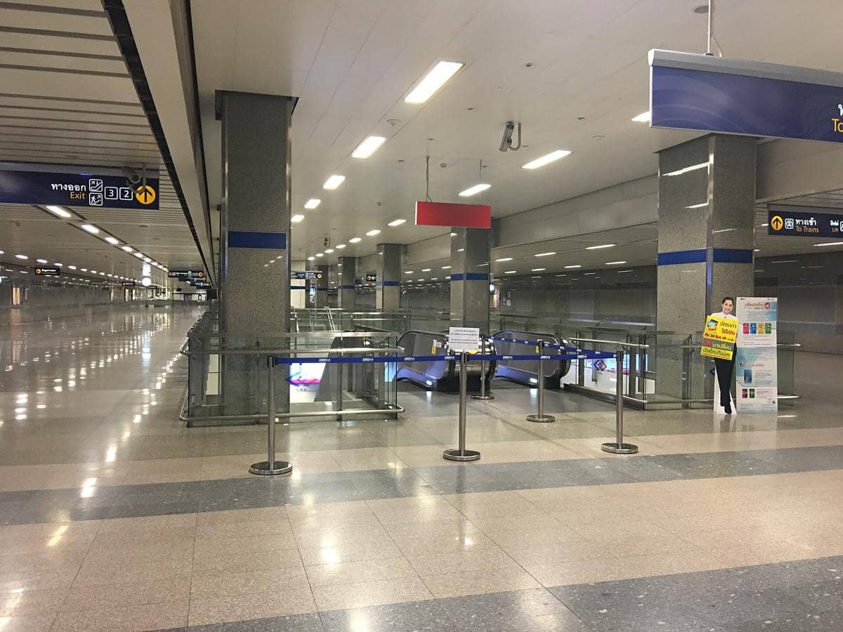 potret MRT Chatuchak Park
