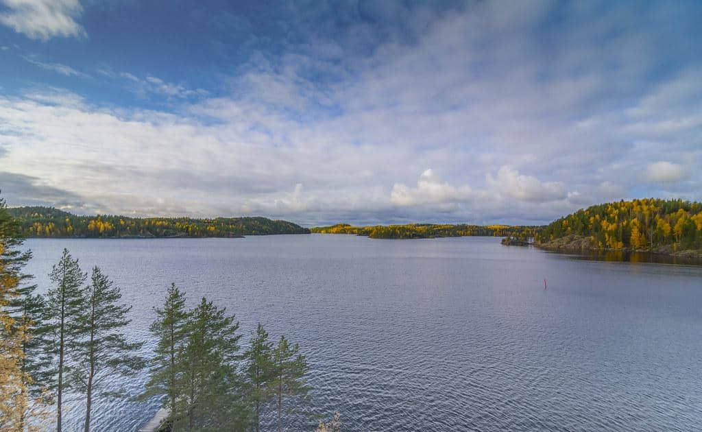 Danau Saimaa, danau terbesar di Finlandia
