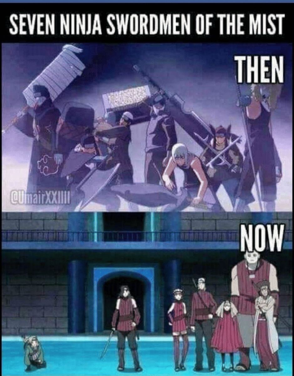 meme Naruto tentang kekecewaan