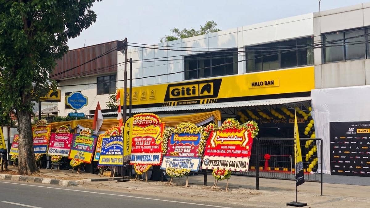 Peresmian flagship store Giti di Jakarta, gerai unggulan yang memperkenalkan produk kepada pelanggan