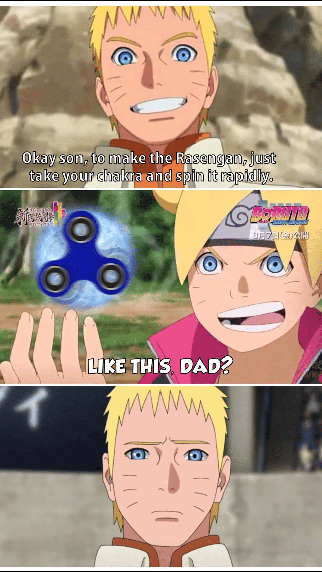 meme Naruto tentang kekecewaan