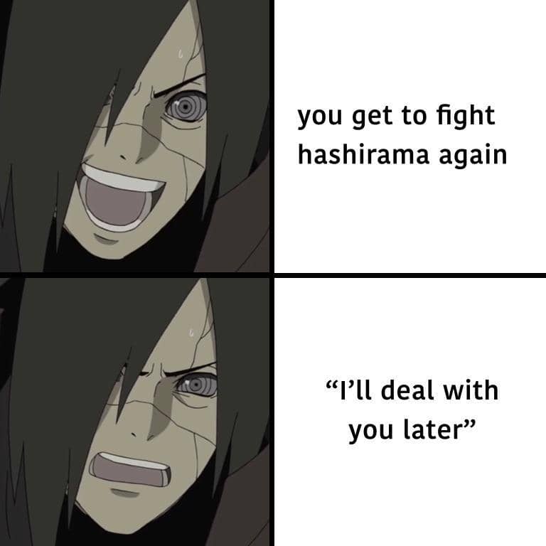 meme Naruto tentang kekecewaan