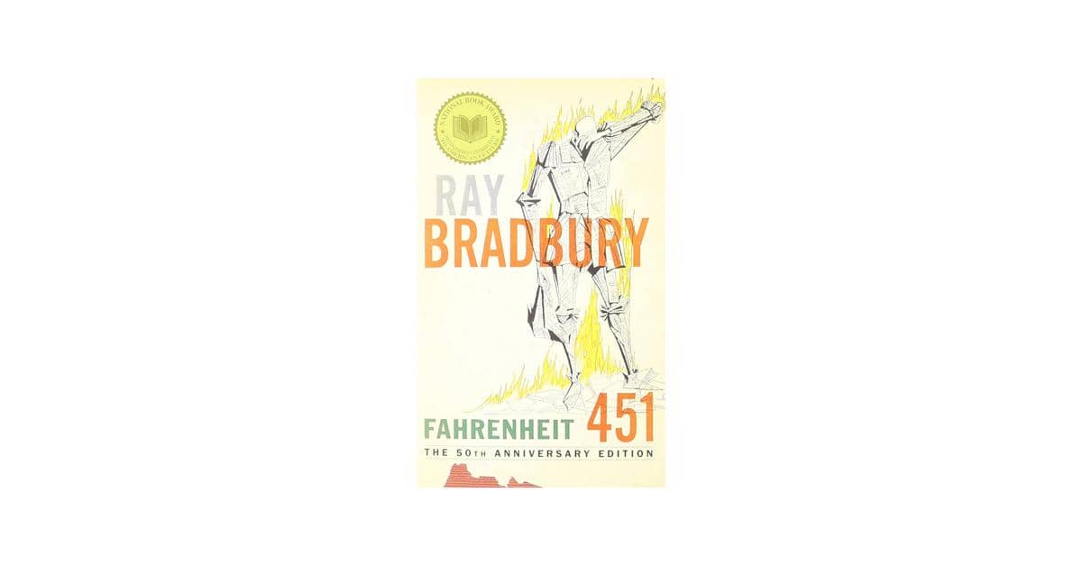 cover buku Fahrenheit 451 karya Ray Bradbury