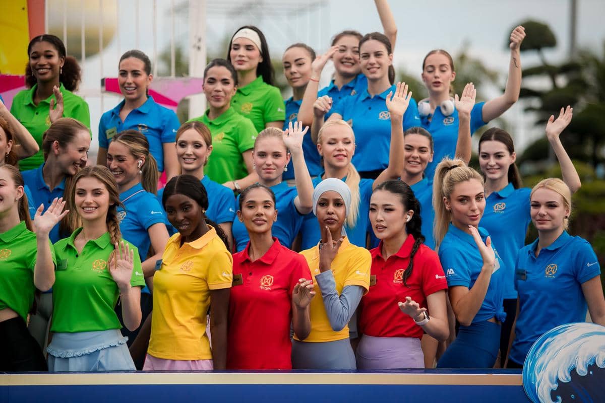 7 Potret Sesi Sport Challenge Miss World 2026, Seru Abis!