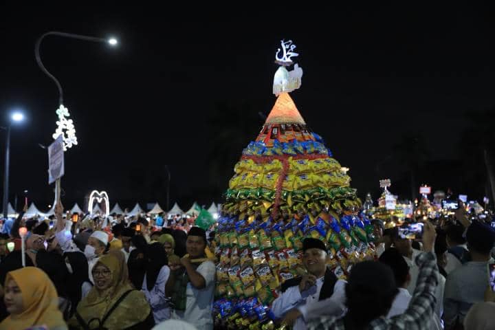 Suasana Festival Maulid Nusantara 7 yang meramaikan akhir pekan warga di Kota Tangerang, berdasarkan dokumentasi Pemkot.