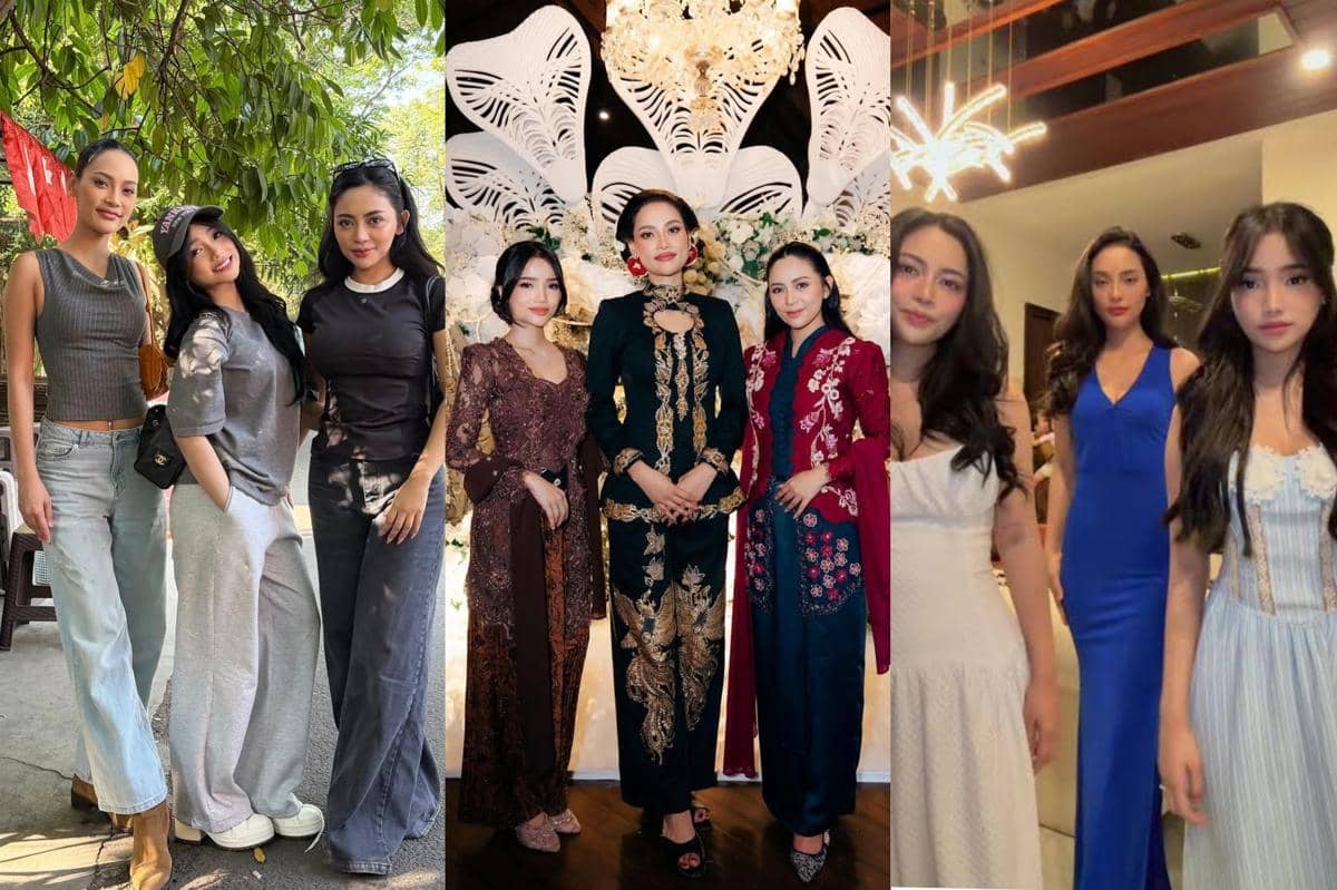 8 Gaya OOTD Hits Trio Bestie Fuji, Rachel Vennya, dan Erika Carlina