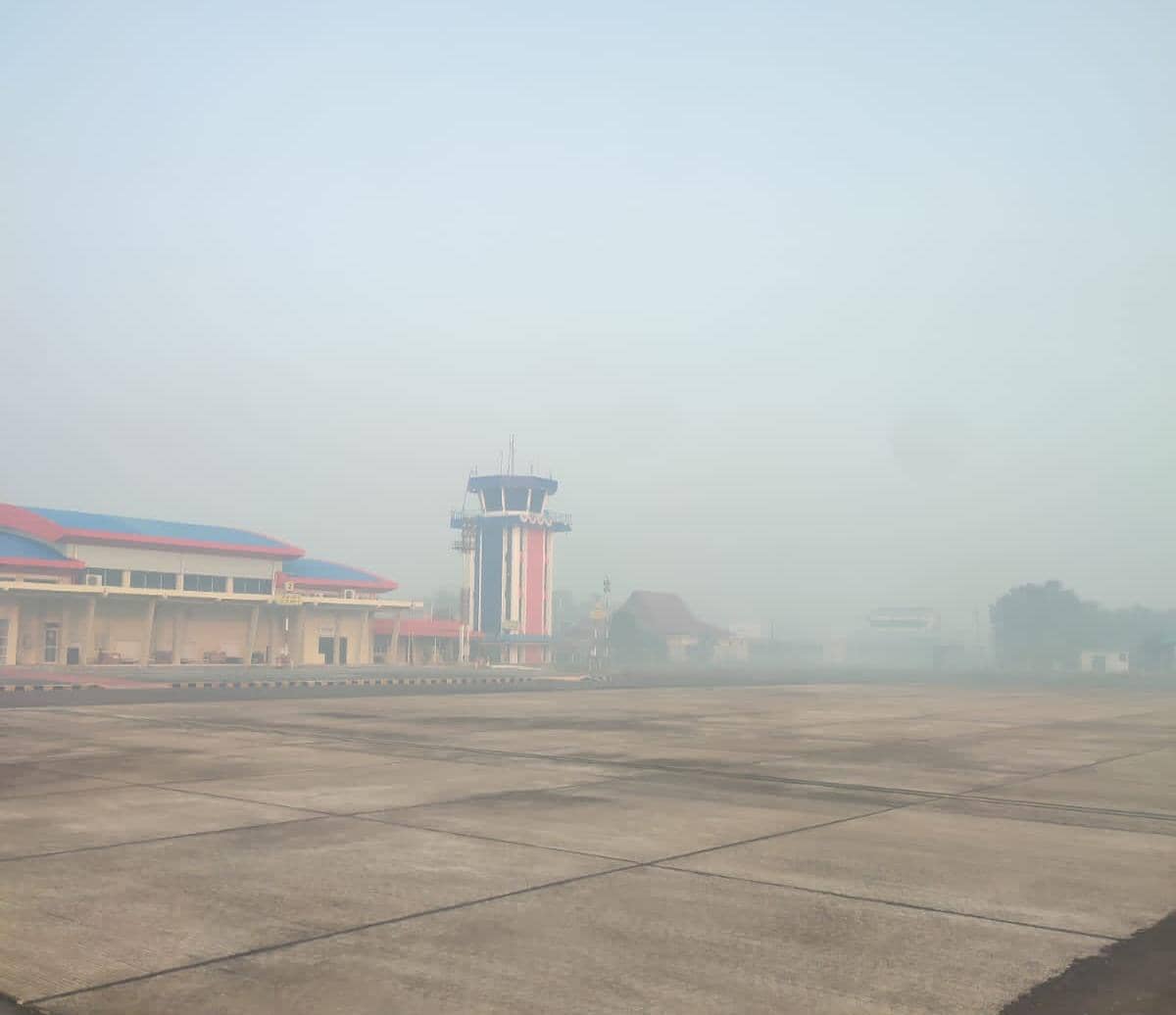 Asap Karhutla Kepung Kalimantan, 12 Penerbangan Terpaksa Dibatalkan