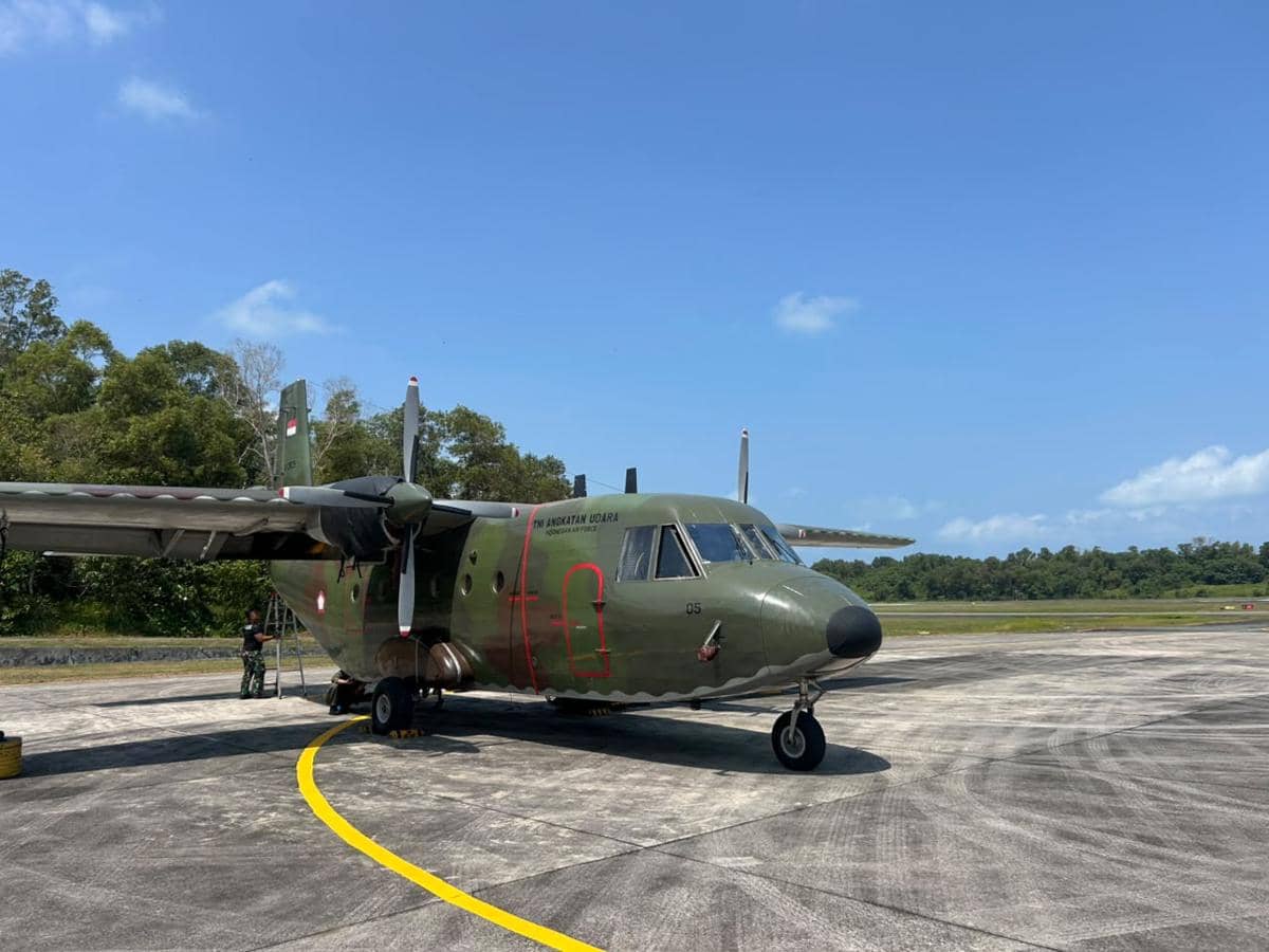 Tiga Casa TNI AU Dikerahkan Hadapi Karhutla yang Kepung Kalimantan