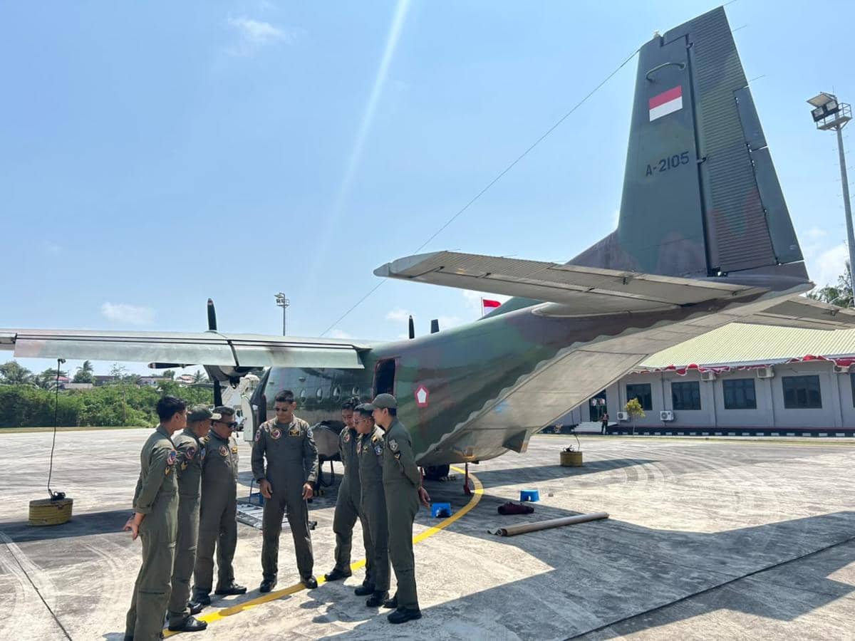 TNI AU, pesawat casa, operasi modifikasi cuaca