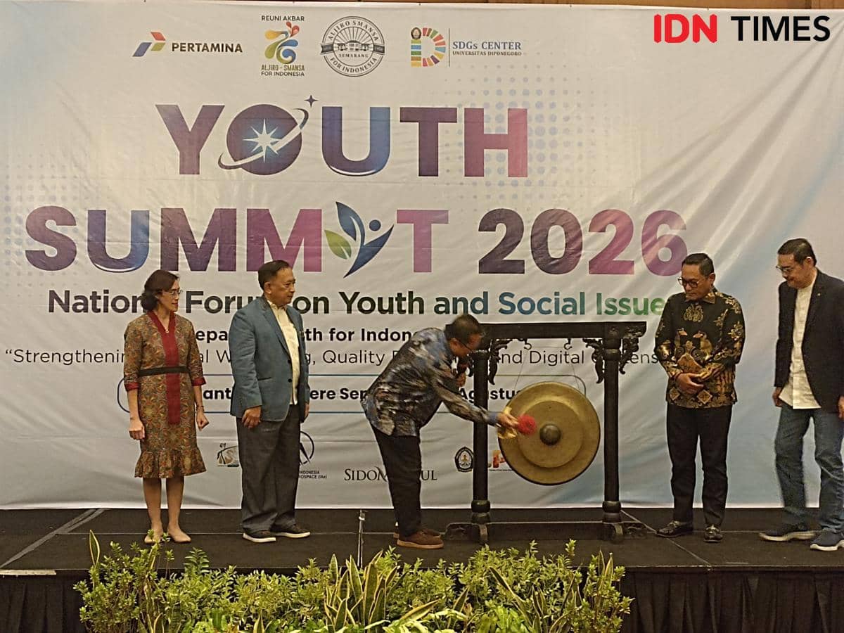 Forum youth summit yang diinisiasi ALJIRO SMANSA dan SDGs Center UNDIP mengangkat isu kesejahteraan mental dan pendidikan.