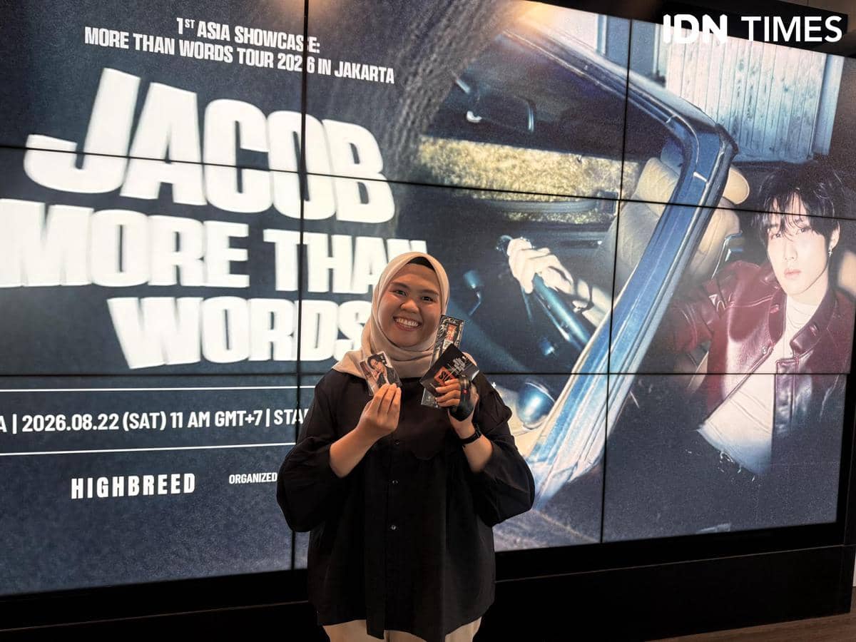 penggemar Jacob yang menukar tiket pada Jumat (21/8/2026)