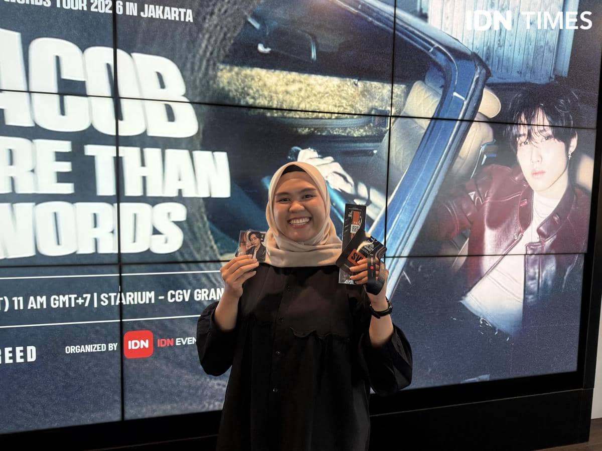 penggemar Jacob yang menukar tiket pada Jumat (21/8/2026)