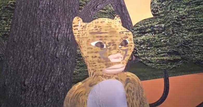 Adegan dalam cuplikan film animasi Niu Lai yang diunggah di kanal YouTube NuzzlePaw, dengan karakter bergaya kartun.