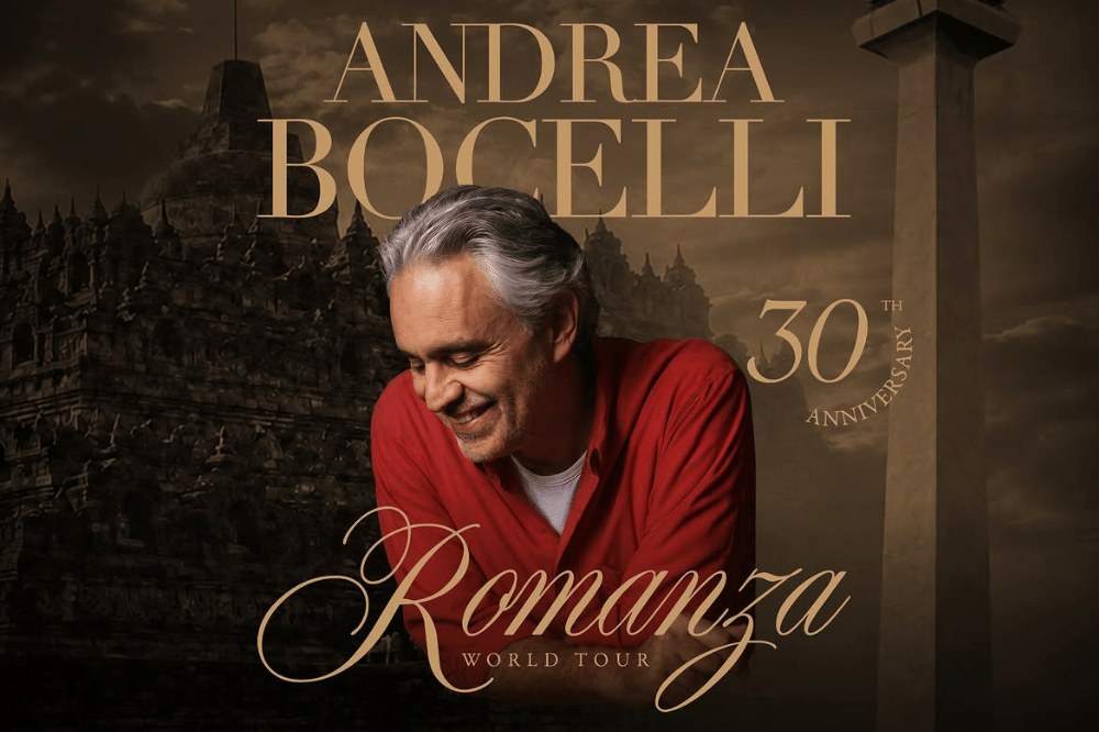 Harga Tiket Konser Andrea Bocelli di Borobudur dan Jakarta 2026