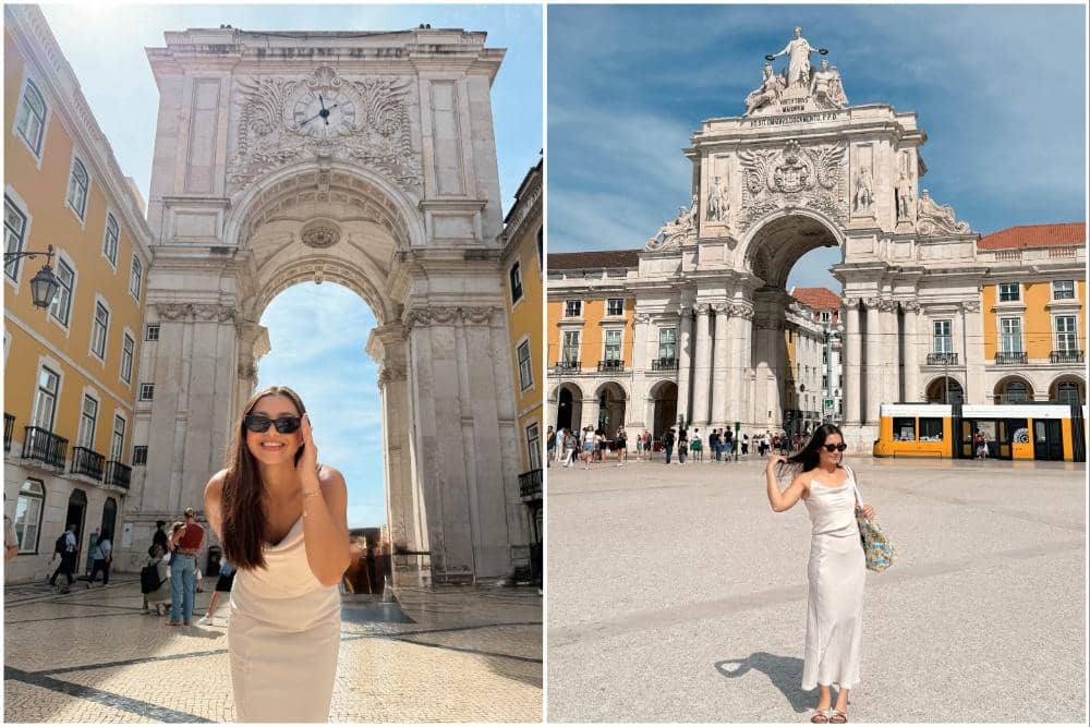 10 Potret Angela Gilsha saat Liburan di Lisbon, Enjoy!