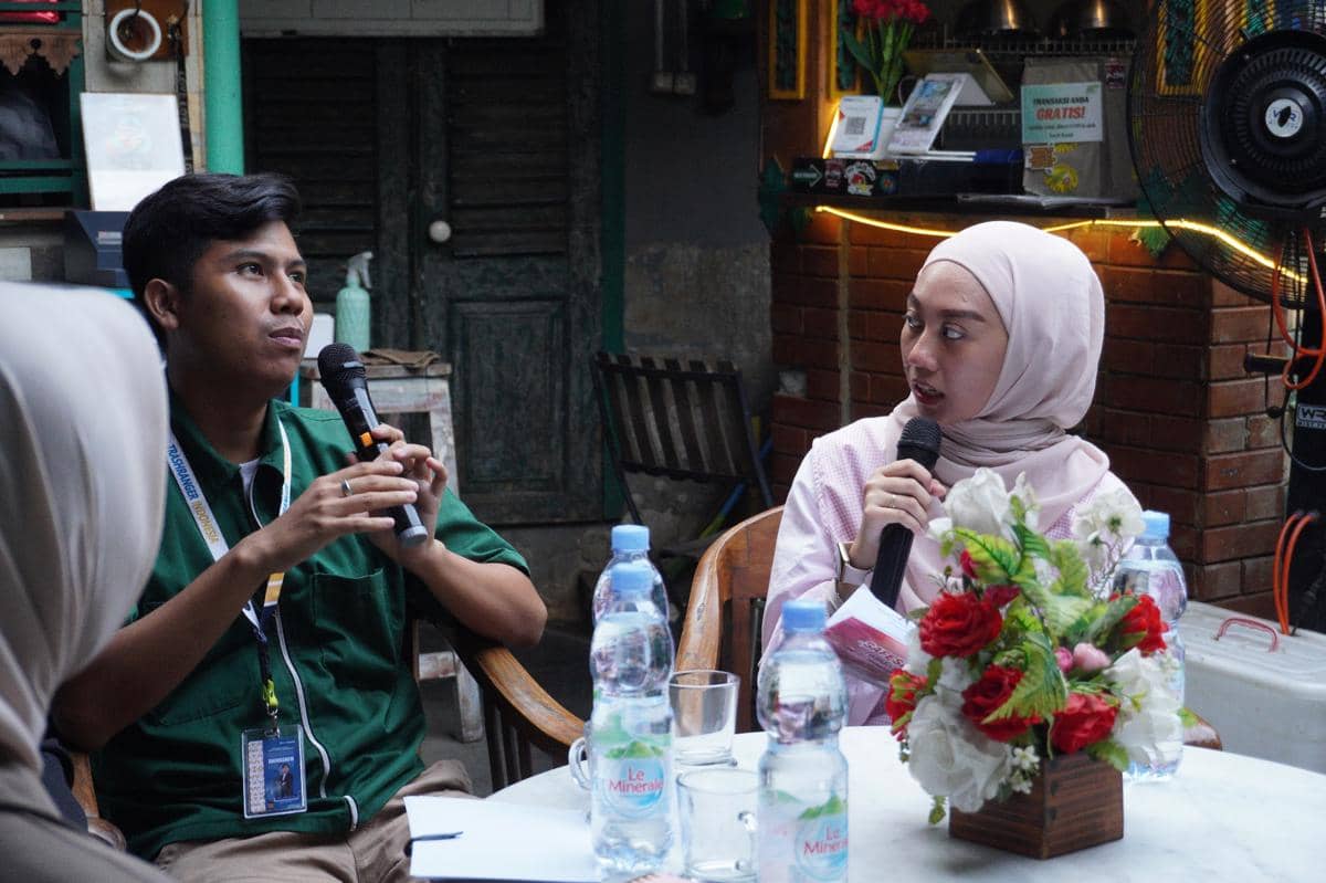 SAFESPHERE 2026 dengan mengusung tema “Empowering Together People for Change” pada Sabtu (11/7/2026) di Waroeng Daun Lontar, Tanah Abang, Ja