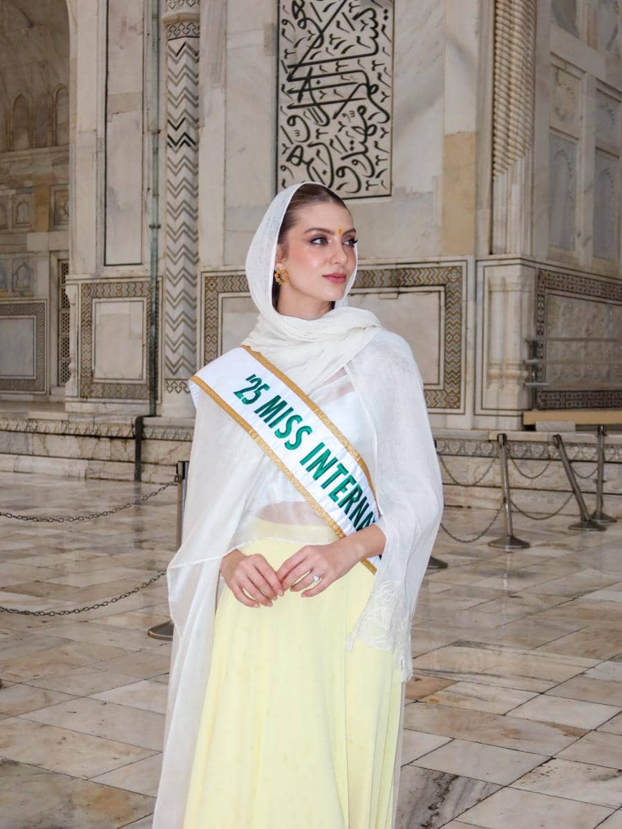 Catalina Duque, Miss International 2025 di Taj Mahal, Inda