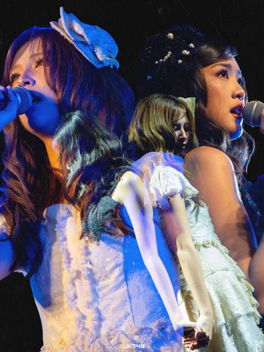 Greesel dan Eli JKT48