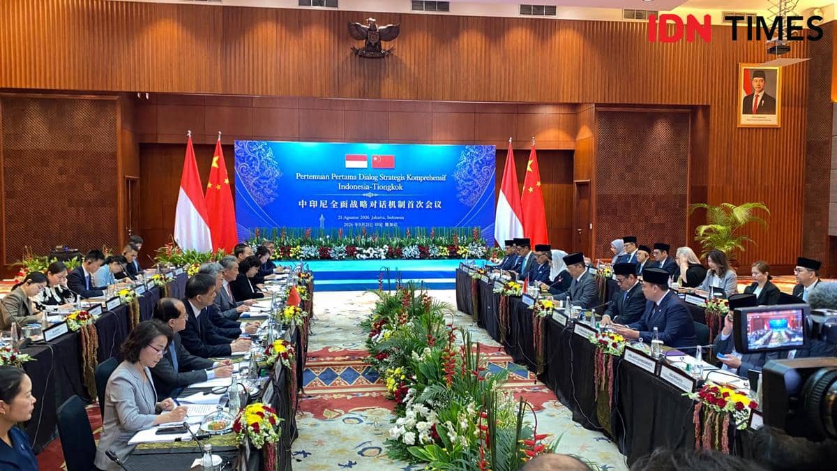 Pertemuan Perdana Dialog Strategis Komprehensif RI-China Dimulai