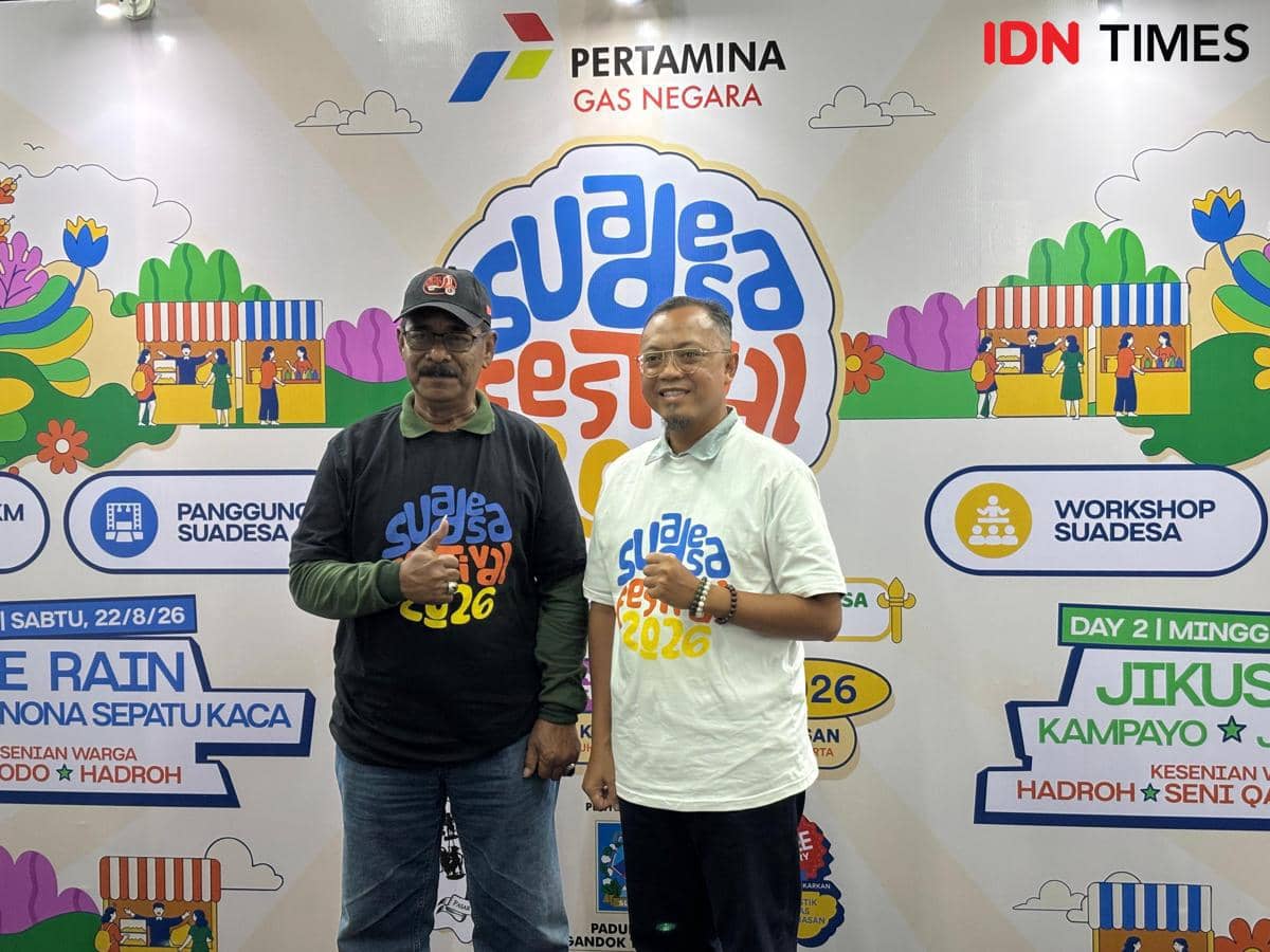 Jumpa pers Suadesa Festival 2026, Jumat (21/8/2026). (IDN Times/Herlambang Jati Kusumo)