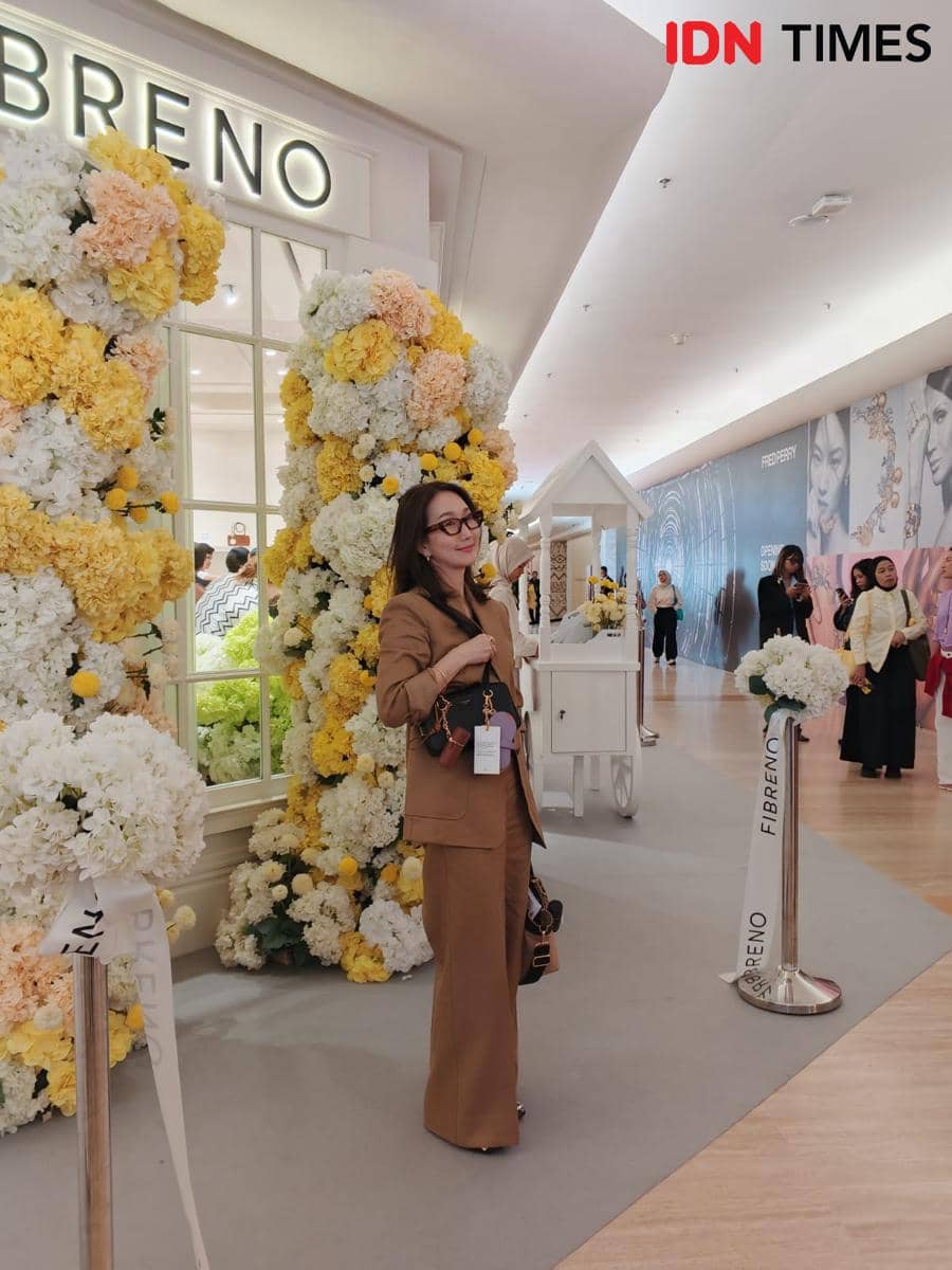 Acara Private Soft Opening of FIBRENO's First Store in Indonesia yang diselenggarakan di Plaza Indonesia, Jakarta Pusat