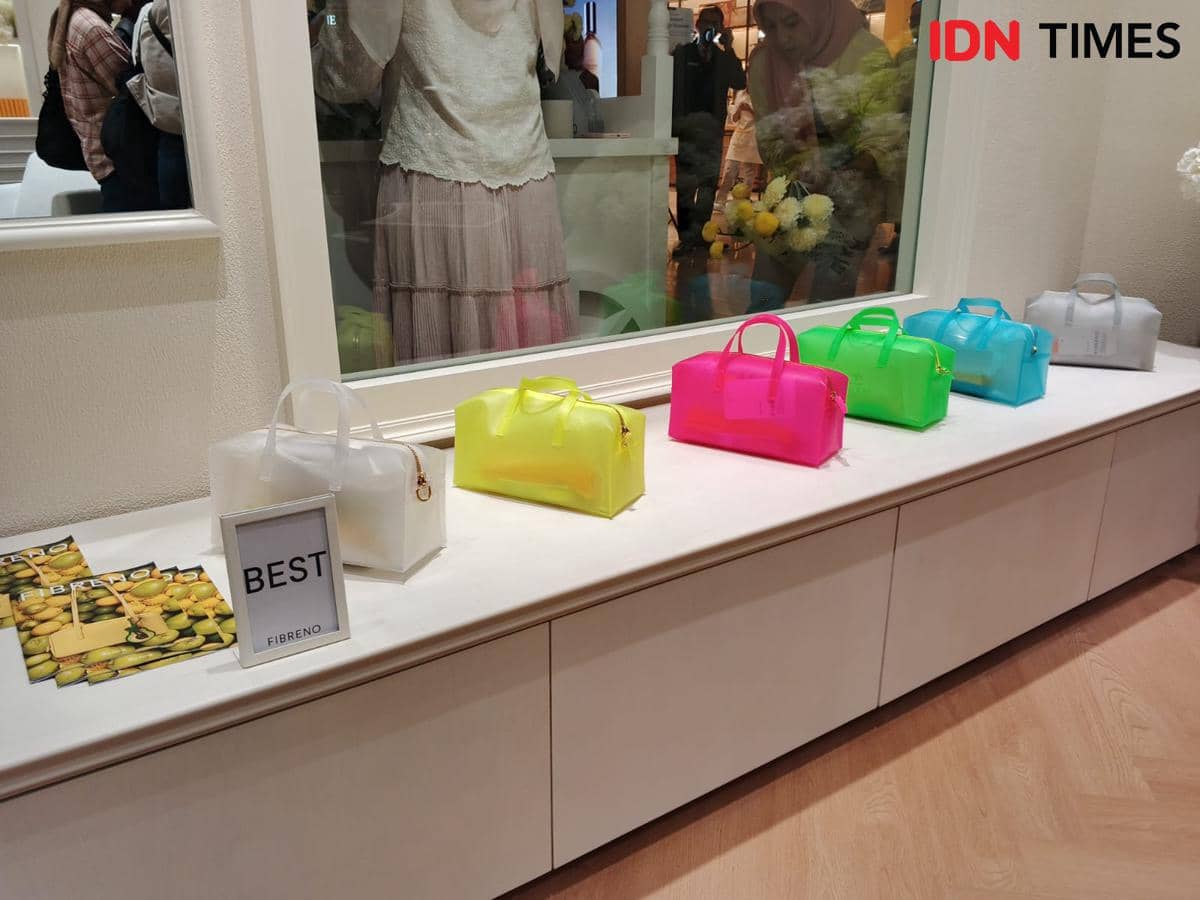 Acara Private Soft Opening of FIBRENO's First Store in Indonesia yang diselenggarakan di Plaza Indonesia, Jakarta Pusat