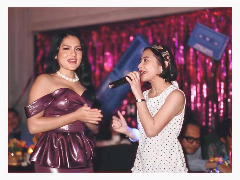 Tamu Artis di ulang tahun Davina Karamoy