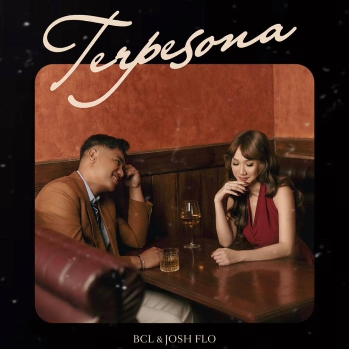 Unggahan Instagram tentang lirik lagu “Terpesona” oleh BCL bersama Josh Flo dari akun itsmebcl.