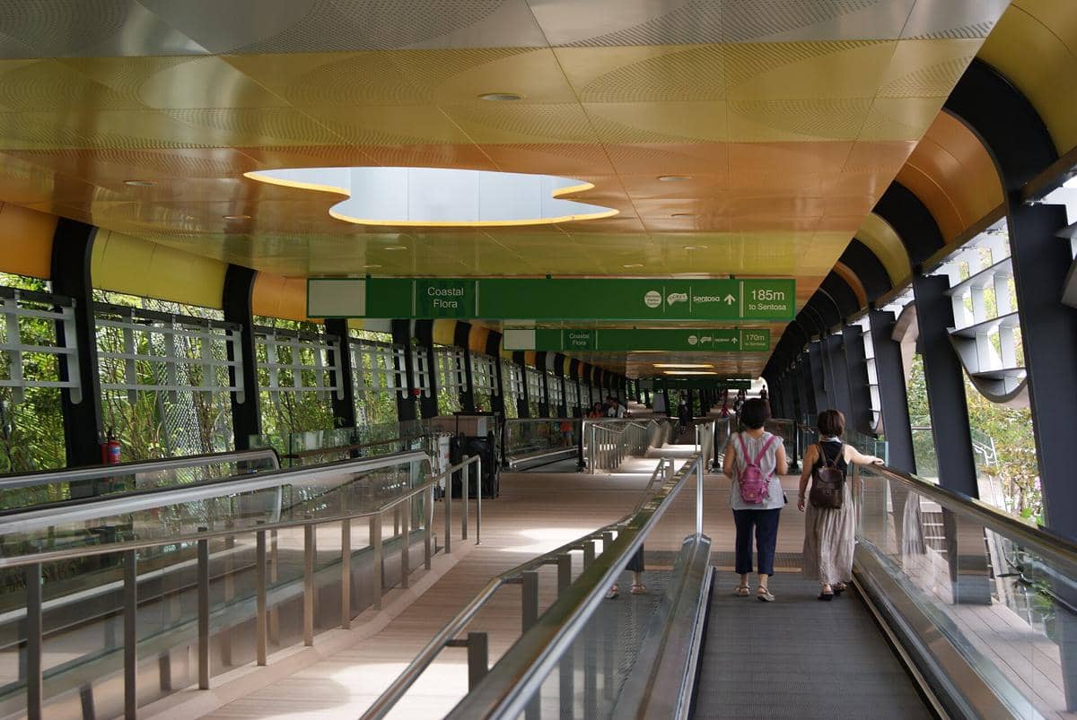 potret Sentosa Boardwalk