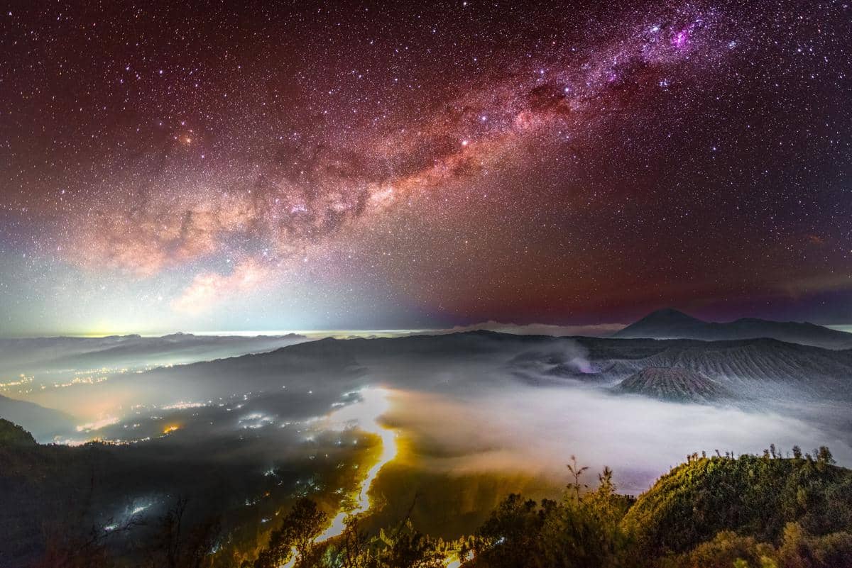 ilustrasi Kawah Bromo