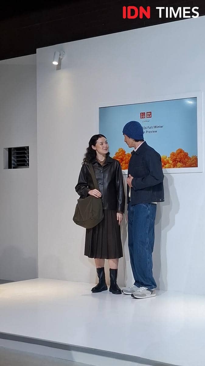 UNIQLO Fall/Winter 2026 Season Preview di Jakarta Selatan pada Kamis (20/8/2026).
