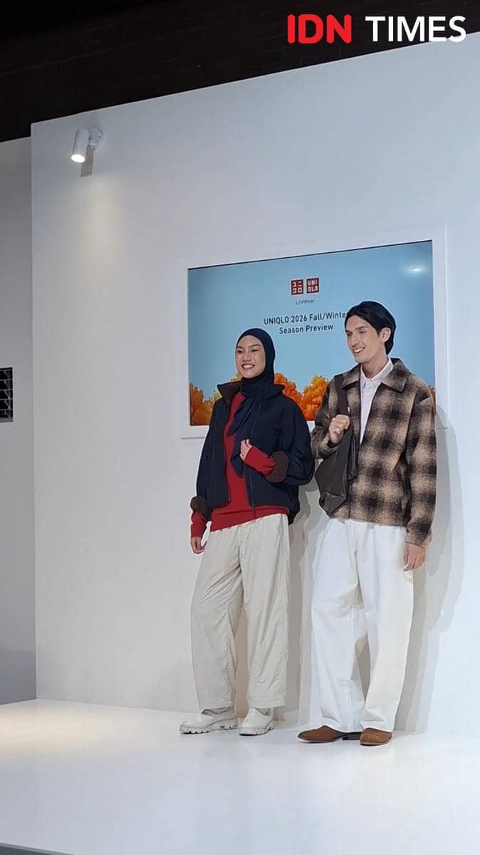 UNIQLO Fall/Winter 2026 Season Preview di Jakarta Selatan pada Kamis (20/8/2026).