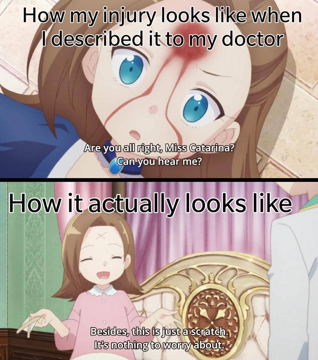 meme anime tentang goresan