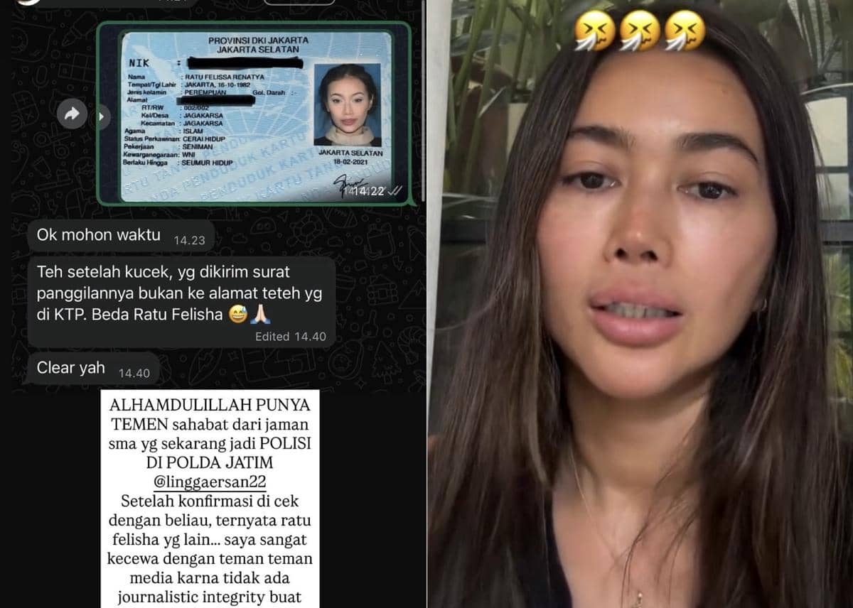 Ratu Felisha Bantah Terlibat Arisan Bodong Rp71 M: Nama Gue Pasaran