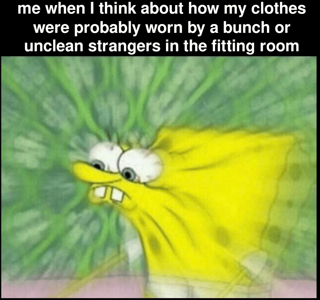 meme SpongeBob tentang orang asing